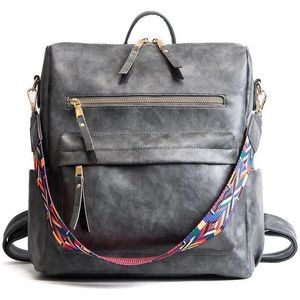 New Retro Backpack Purse